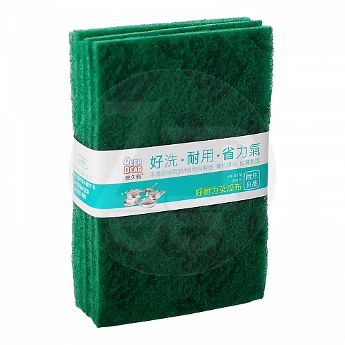 MY-0378 3M好耐力菜瓜布5入/深綠色