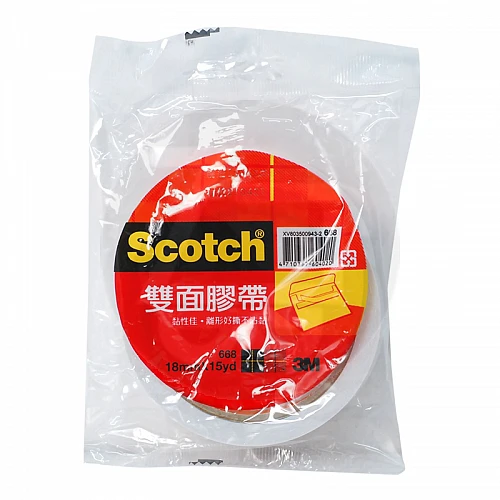 668-3M雙面膠帶18mm*15#
