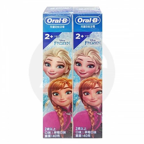歐樂B兒童防蛀牙膏40g*2入-Frozen